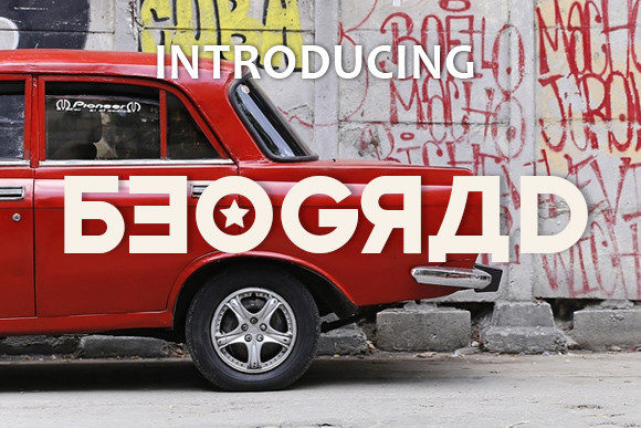 Beograd: A Bold Display Font That Elevates Real Small Business Branding