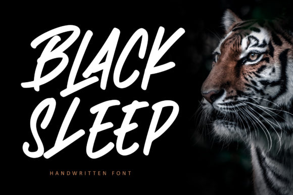 Black Sleep: A Street-Styled Display Font for Small Business Branding
