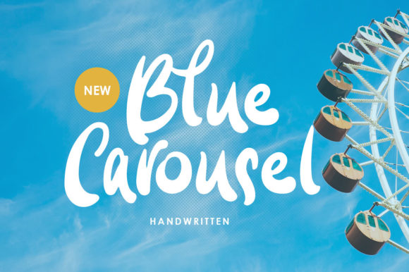 Blue Carousel: A Display Font That Feels Like a Thoughtful Pause