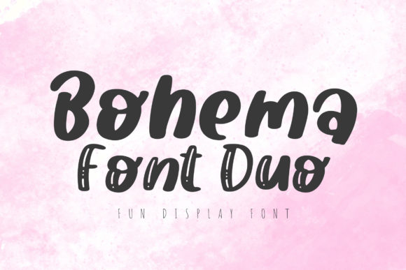 Bohema: A Bold, Whimsical Display Font That Actually Works