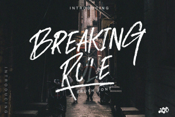 Breaking Rule: A Street-Ready Display Font for Scroll-Stopping Campaigns