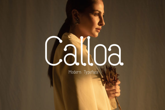 Calloa: A Clean Display Font for Trusted Branding