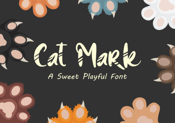 Cat Mark: A Playful Display Font That Elevates Digital Branding