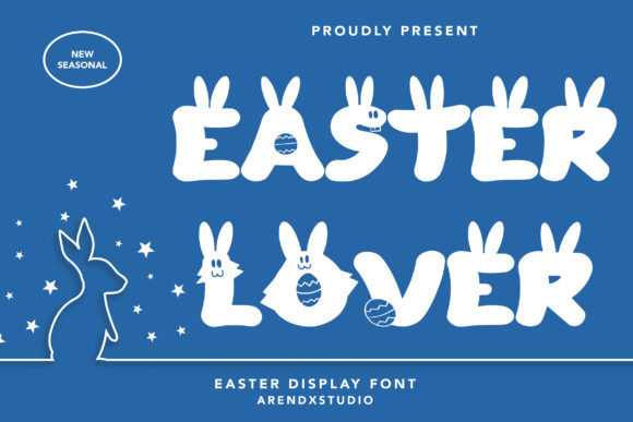 Easter Lover: A Display Font That Pops With Personality