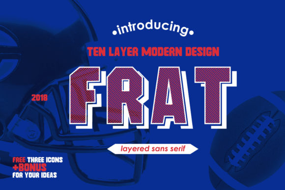 Frat: A Bold Display Font That Commands Attention