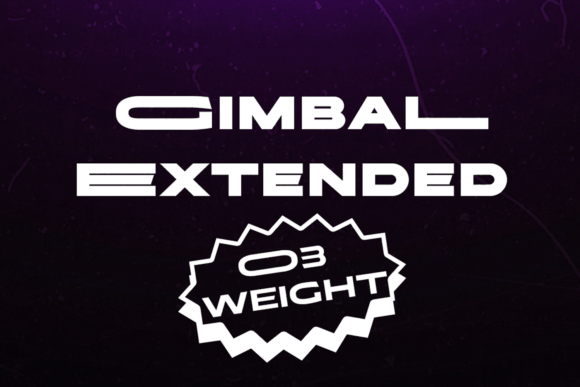 Gimbal Extended: A Display Font That Delivers Visual Punch