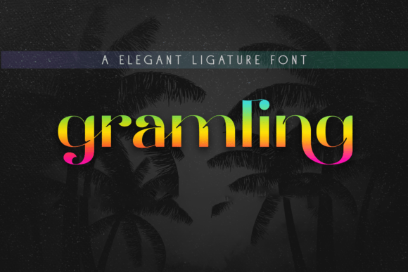 Gramling: A Display Font That Cuts Through the Feed