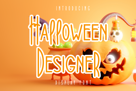 Halloween Designer: A Modern Display Font for Scroll-Stopping Campaigns