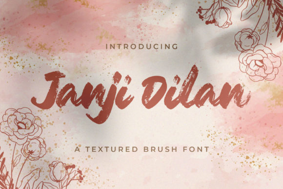 Janji Dilan: A Brushed Display Font That Adds Warmth to Digital Branding