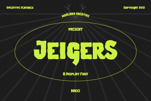 Jeigers: A Playful Display Font That Lifts Your Digital Brand