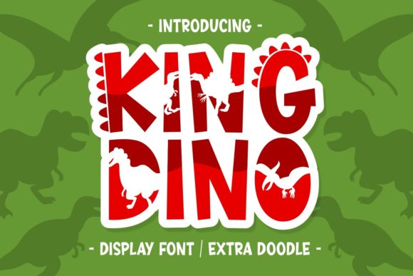 King Dino: A Friendly Display Font That Delivers Personality at First Glance