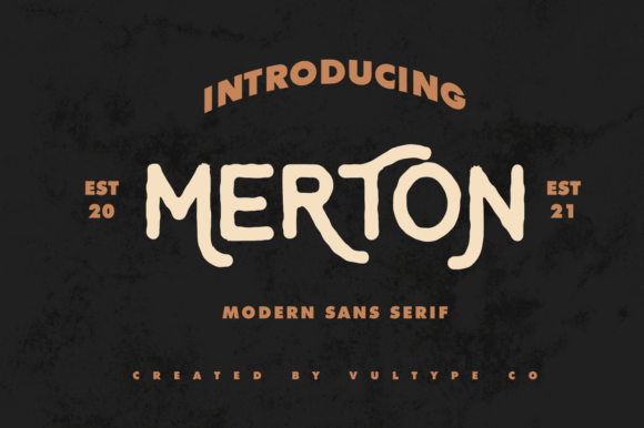 Merton: A Display Font That Earns Its Space