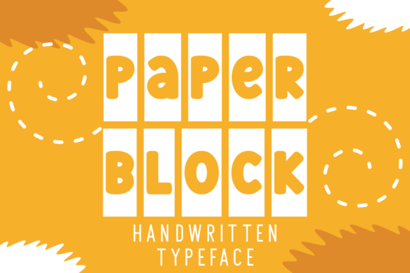 Paper Block: A Refreshing Display Font for Brand Design