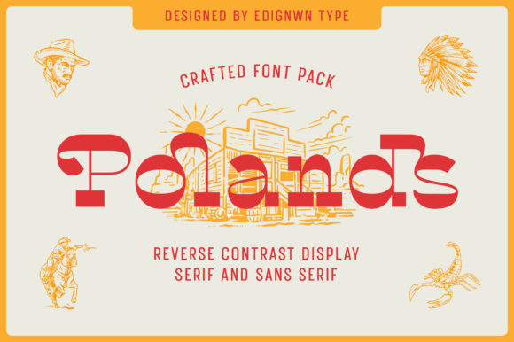 Polands: A Vintage-Styled Display Font That Feels Fresh