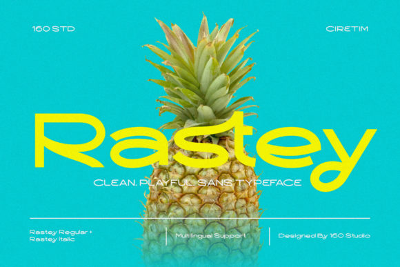 Rastey: A Display Font That Breathes Quiet Confidence