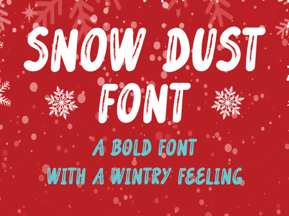 Snow Dust: A Display Font That Feels Like Quiet Winter Light