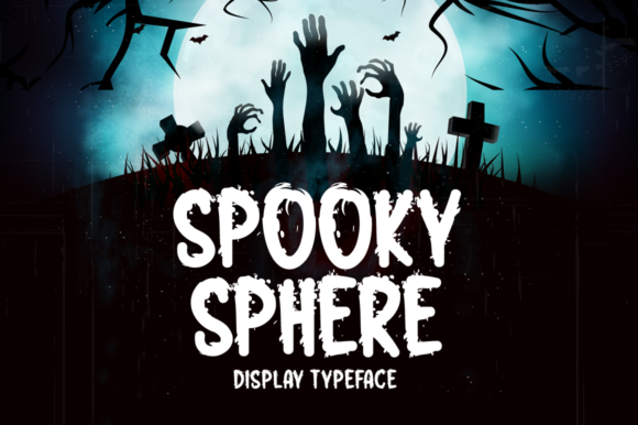 Spooky Sphere: A Display Font That Brings Halloween Magic to Your Handmade Goods