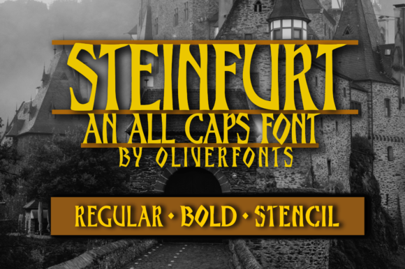 Steinfurt: A Display Font That Commands Attention