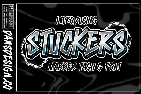 Stuckers: A Bold Display Font for Scroll-Stopping Marketing