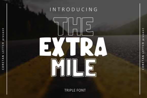 The Extra Mile: A Display Font for Editorial Impact