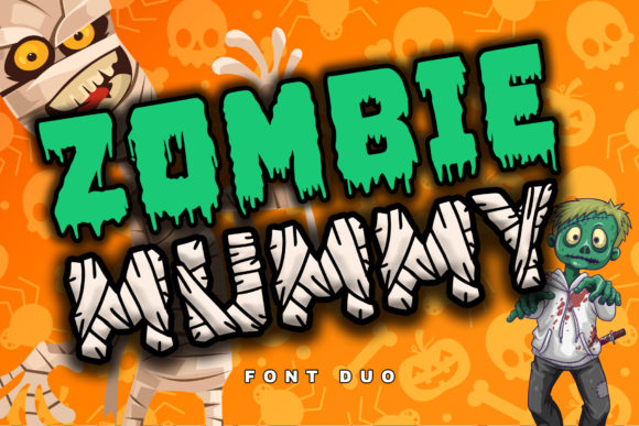 Zombie Mummy: A Playful Display Font That Delivers Personality